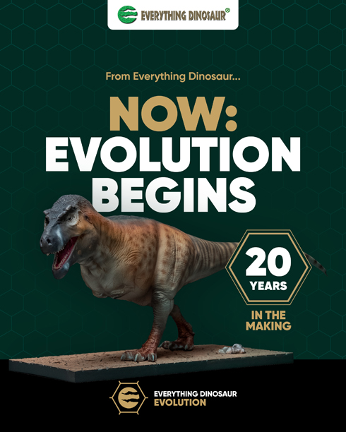 The Everything Dinosaur Evolution begins.