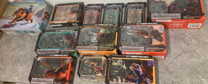 Beasts of the Cyberzoic articulated figures.