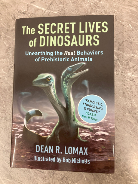 The front cover of "The Secret Lives of Dinosaurs".