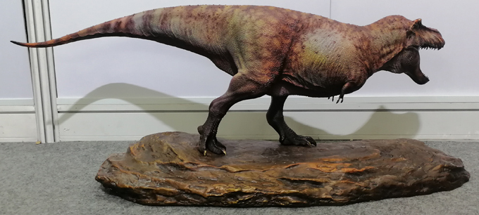 Haolonggood T. rex statue shown in right lateral view.