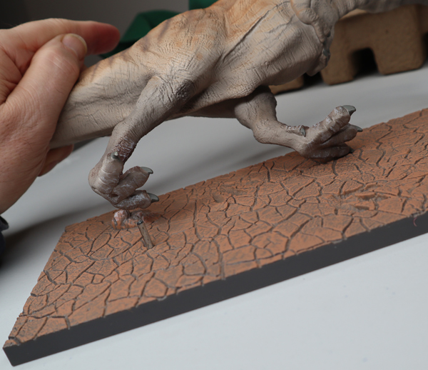 How to assemble the Everything Dinosaur T. rex model.