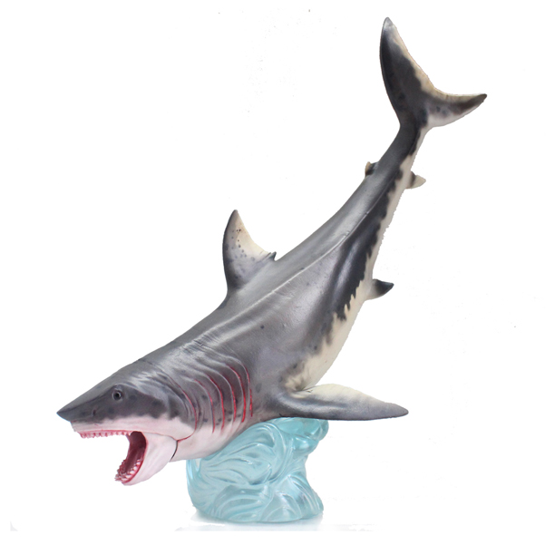 The Haolonggood Otodus megalodon figure.