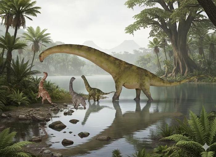 Haolonggood Dreadnoughtus model - Green colouration 2(1).