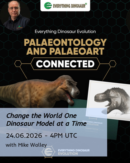 Discussing Everything Dinosaur Evolution in an exclusive Zoom interview.