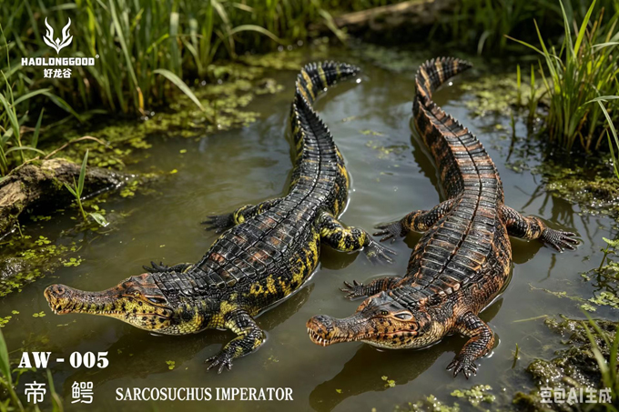 Haolonggood Sarcosuchus imperator models.