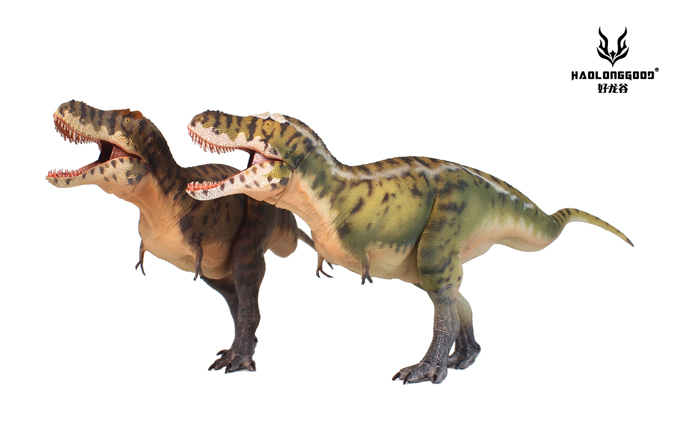 Haolonggood Tarbosaurus dinosaur models.