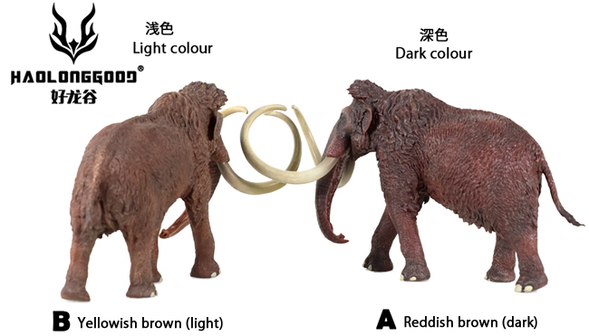Haolonggood Woolly Mammoth models