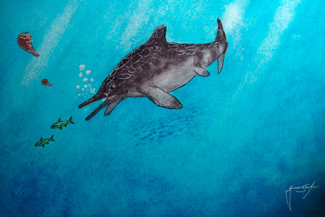 Jabalisaurus life reconstruction.