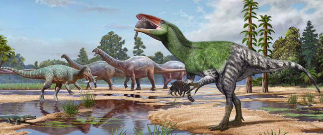 Invictibellatrix amberina life reconstruction.