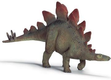 Stegosaurus model from Schleich