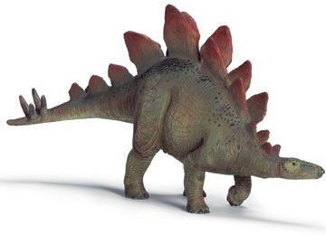 Stegosaurus dinosaur model